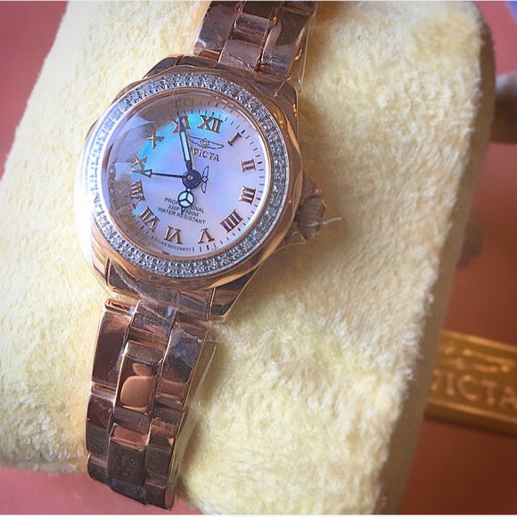 INVICTA Swiss rosetone mini diver watch main image 5